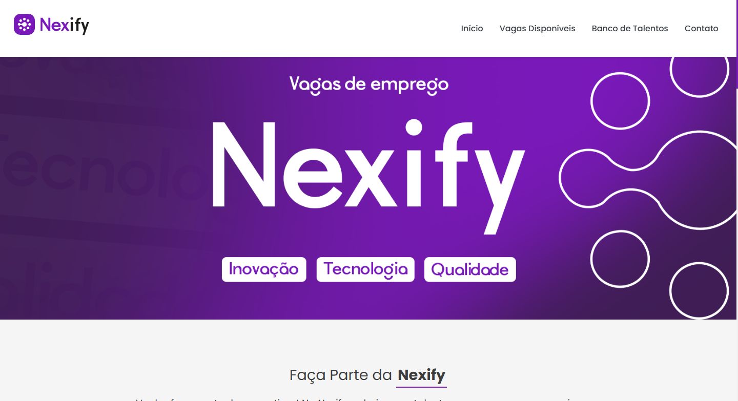 imagem de um projeto de vagas